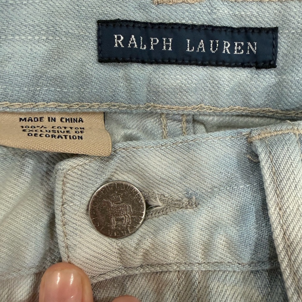 Ralph Lauren Light Blue Denim Jeans 28